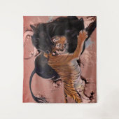 狩り芸術 タペストリー (正面)