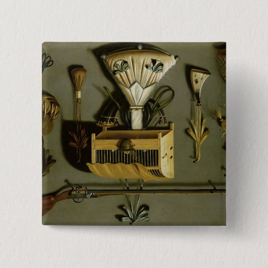 狩り装置 缶バッジ (正面)