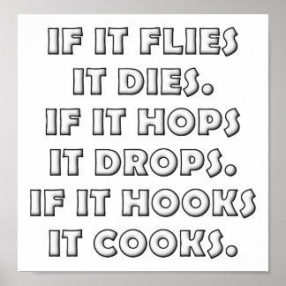 狩り詩おもしろい狩り ポスター