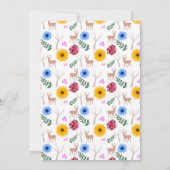 狩り誕生日 招待状 (裏面)