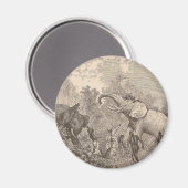 狩り象 マグネット (正面/裏面)