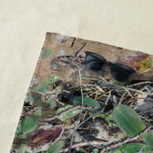 狩り迷彩パターン4 ビーチタオル (インサイチュ)