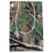 狩り迷彩パターン4 ミディアムペーパーバッグ (正面)