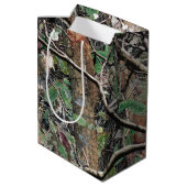 狩り迷彩パターン4 ミディアムペーパーバッグ (裏面アングル)
