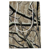 狩り迷彩パターン5 ミディアムペーパーバッグ (正面)