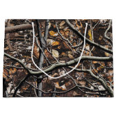 狩り迷彩パターン6 ラージペーパーバッグ (正面)