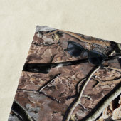 狩り迷彩パターン8 ビーチタオル (インサイチュ)