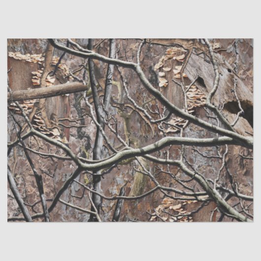 狩り迷彩パターン8 薄葉紙 (正面)