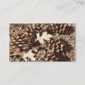 狩り迷彩柄カモフラージュ贈り物ハンター 名刺 (裏面)