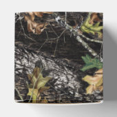 狩り迷彩柄結婚式の引き出物ボックス フェイバーボックス (上部)