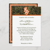 狩り迷彩柄結婚式招待状 招待状 (正面/裏面)