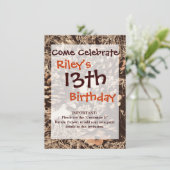 狩り迷彩柄迷彩の贈り物,ハンターに 招待状 (スタンド正面)