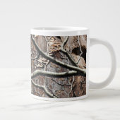 狩り迷彩柄8 ジャンボコーヒーマグカップ (右)