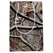 狩り迷彩柄8 ミディアムペーパーバッグ (正面)