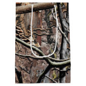 狩り迷彩柄8 ミディアムペーパーバッグ (裏面)