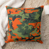 狩り迷彩柄 クッション (ブランケット)