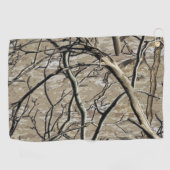 狩り迷彩模様5 ゴルフタオル (横)