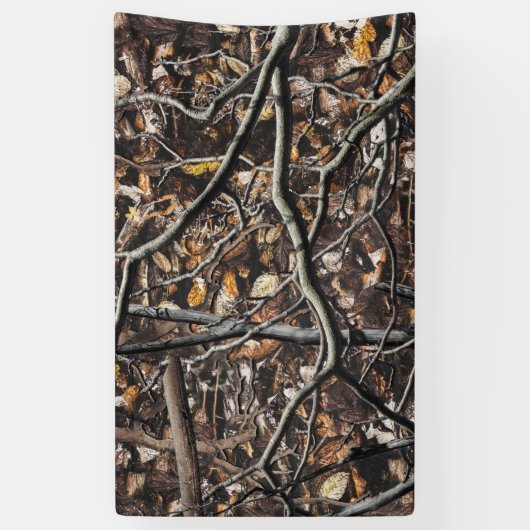 狩り迷彩模様6 横断幕 (縦)