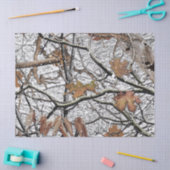 狩り迷彩雪パターン2 薄葉紙 (クラフト)