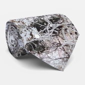 狩り迷彩雪パターン4 ネクタイ (ロール)