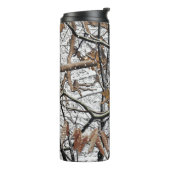 狩り迷彩雪図2 タンブラー (回転左)