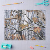 狩り迷彩雪図3 薄葉紙 (クラフト)