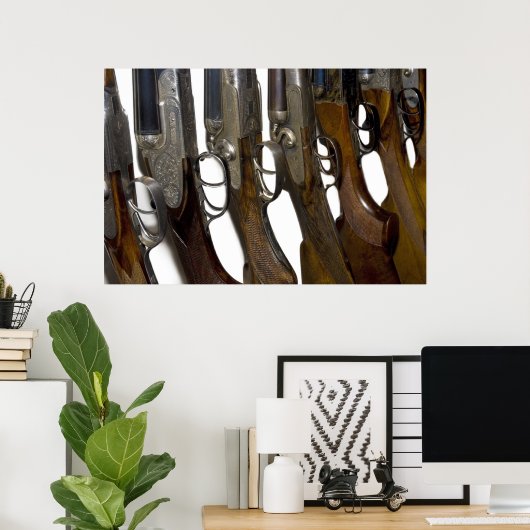 狩り銃 ポスター (ホームオフィス)