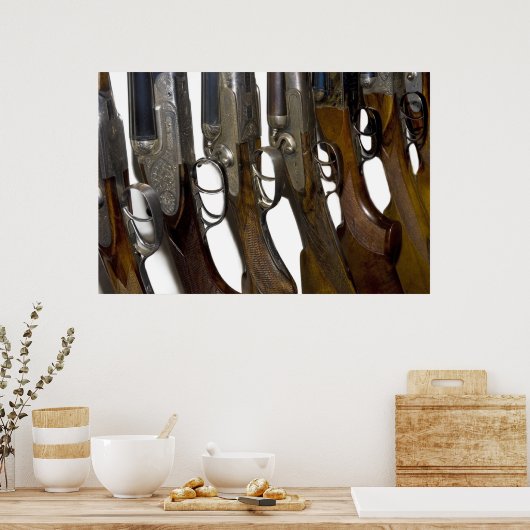 狩り銃 ポスター (キッチン)