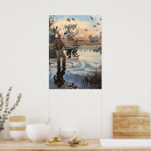 狩り開始シーズンハンター ポスター (キッチン)