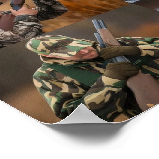 狩り開始シーズン賞金稼ぎ ポスター (角)