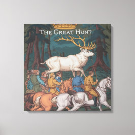 狩り開始パーフェクトレッジ狩りホーム キャンバスプリント