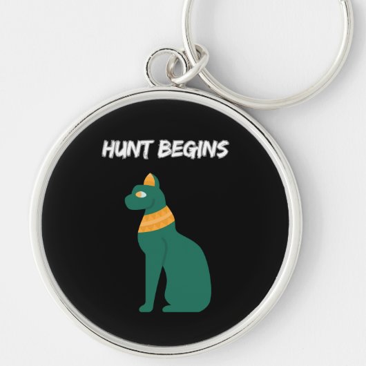 狩り開始 キーホルダー (正面)