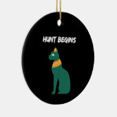 狩り開始 セラミックオーナメント (右)