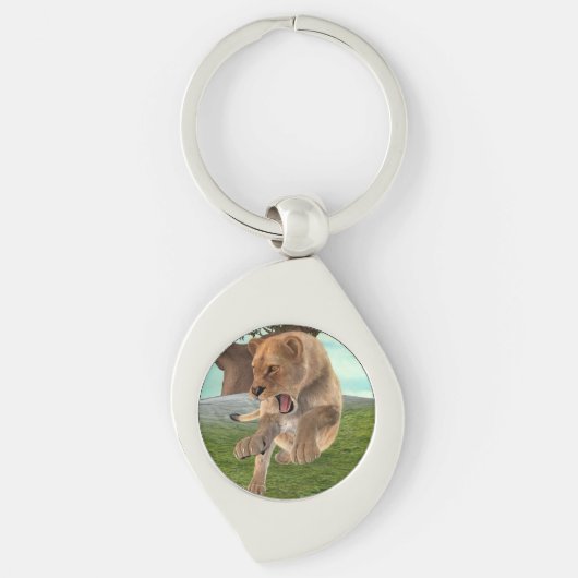 狩り雌 キーホルダー (正面)