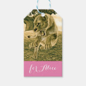 狩り雌 ギフトタグ (正面)