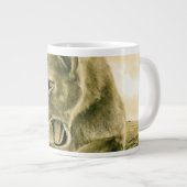 狩り雌 ジャンボコーヒーマグカップ (正面右)