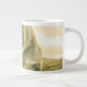 狩り雌 ジャンボコーヒーマグカップ (右)