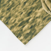 狩り雌 フリースブランケット (角)