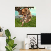 狩り雌 ポスター (ホームオフィス)