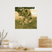 狩り雌 ポスター (キッチン)