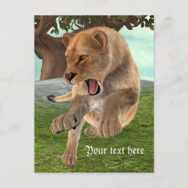 狩り雌 ポストカード