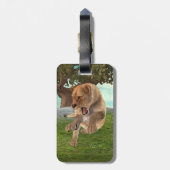 狩り雌 ラゲッジタグ (裏面縦)