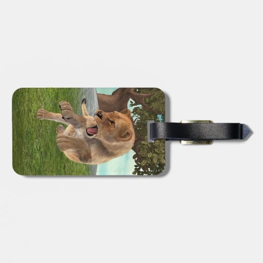 狩り雌 ラゲッジタグ (裏面横)