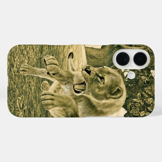 狩り雌 Case-Mate iPhoneケース (裏面 (横))