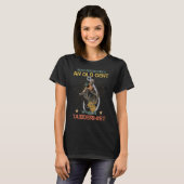 狩り魚釣りディアボア狩りホビー_4 Tシャツ (正面フル)