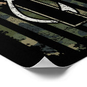 狩り魚釣り信仰 – クリスチャンハンターフィッシャーマン ポスター (角)