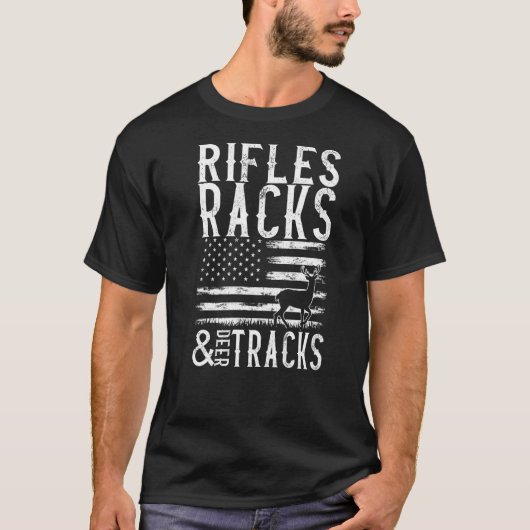 狩り鹿狩りアクセサリーディアハンターディアー Tシャツ (正面)