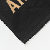 狩り鹿Iは男シンプルIは狩りと フリースブランケット (角)