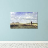 狩り1847年 キャンバスプリント (インサイチュ (ウッドフロア))