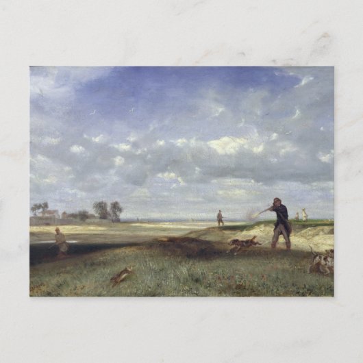 狩り1847年 ポストカード (正面)